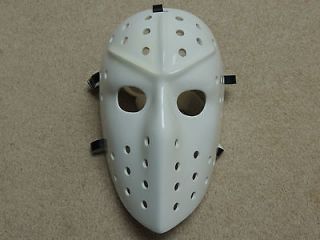 Full Head Ear Flare Fiberglass Hockey Goalie Mask Higgins Plante