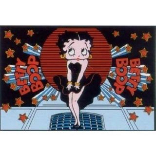 Betty Boop Shooting Star Area Rug Classic Marilym Monroe Pose 3 Sizes