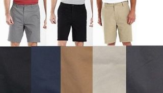 st johns bay essential flat front B&T mens shorts sizes; 46, 48, 50