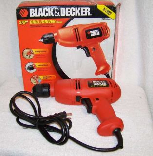 Black & Decker 4.5A, 3/8 Drill Driver # DR200 Electric