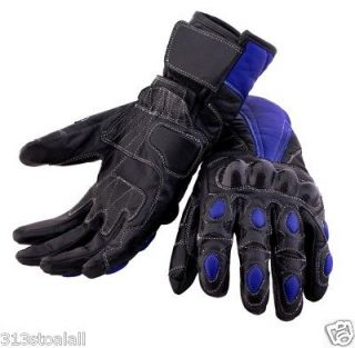 GUERDON Motorcycle Leather Kevlar Gloves 3XL