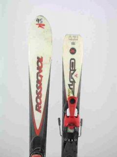 Used Rossignol Short Cut Shape Ski with Salomon S305 Binding 120cm B