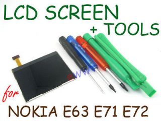 Replacement LCD Display Screen + Tools for Nokia E63 E71 E72 WQLS227