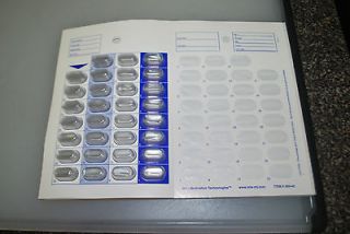 Newly listed Pill organizer 31 day blister card for travel or daily