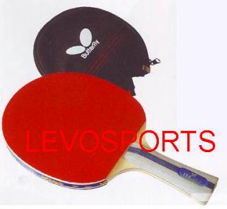 Butterfly Table Tennis Paddle TBC 402, w/Case, New