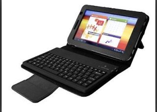 Bluetooth Keyboard&Leather Case For Samsung Galaxy Tab2 7.0 7 P3100