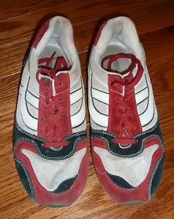 AE American Eagle mens shoes size 13 red black, white, tan used