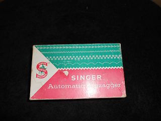 Singer Automatic Zigzagger no. 161157 simanco sewing machine