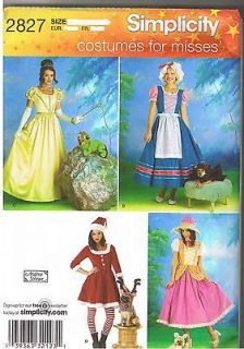 Bo Peep Good Fairy Elf Miss Muffett Mary Lamb Dog Costume Pattern 14