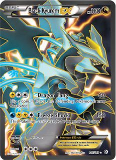 Full Art Black Kyurem EX Pokemon Card Ultra Rare 145/149MINT