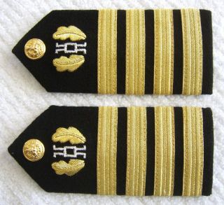 CAPTAIN JUDGE ADVOCATE GENERAL CORPS JAG SHOULDER BOARDS HARD STYLE PA