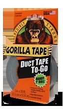Tape 1 x 30 Ft Duct Tape Handy Roll for backpacks, toolboxes, boating