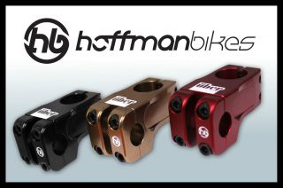Hoffman Bikes BMX parts Front Load Uber Stem 49mm Black/Bronze/R ed