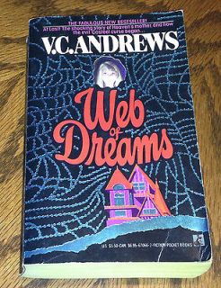 Web of Dreams by V. C. Andrews (1990, Board Book) USED