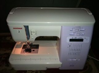 JANOME QC 6125 Computerized Sewing Machine & Foot Pedal, Parts Or
