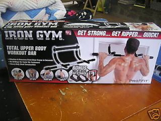 New BoxedIRON GYM .total Upper Body Workout Bar