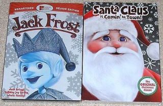 Christmas DVD Lot   Jack Frost (New) Santa Claus is Comin to Town