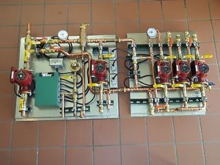 Radiant Heat Control Panel  Four Zone/ Two Temp w/Boiler