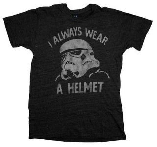 Star Wars Stormtrooper I Dont Wear A Helmet Vintage Style Junk Food T