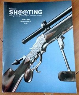 Precision Shooting Magazine June 1995 Benchrest Rebarreling the AR 15