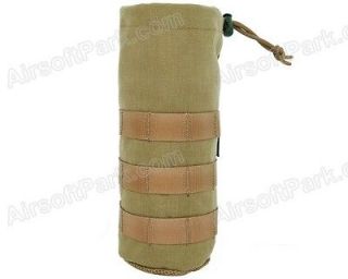 1000D Phantom Molle Water Bottle Pouch with Mesh Bottom   Tan