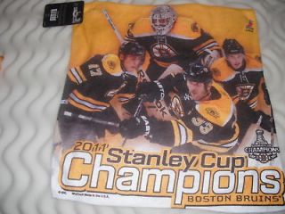 Boston Bruins 2011 Stanley Cup Towel Lucic Tim Thomas Chara Seguin
