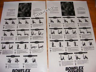 BOWFLEX POWER PRO POSTER/LAMINAT ED SIDE BY SIDE POSTER