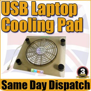 USB 2.0 Ultra Stand Cooler Cooling Quiet LED Fan Pad Xbox PS3 Laptop