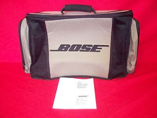 BOSE ACOUSTIC WAVE MUSIC SYSTEM POWER CASE & MANUAL UNUSED RARE