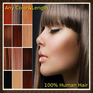 18 20 22 24 26 Clip In Real 100% Human Hair Extensions 70g 100g