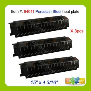 Charbroil Grill Replacement Porcelain Steel Heat Shield 94011 3pack