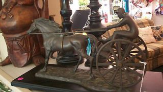 FINAL REDUCTION Driving Bronze, Carriage Horse, Driving Pony