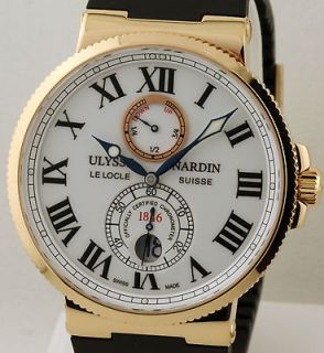 Ulysse Nardin Maxi Marine 43mm Chronometer 266 67 3/40 Rose Gold Brand