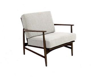 New Upholstery Mid Century Danish Modern Kofod Larsen Selig Lounge
