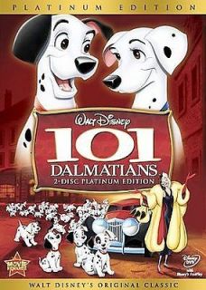 101 Dalmatians (DVD, 2 Disc Platinum Edition)   **