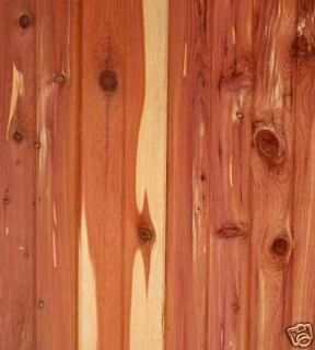 1x6 inch Native Red Cedar Boxcar Siding Tongue & Groove