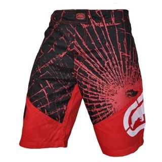 Ecko Broken MMA Shorts Black Red Clothing mens hip hip graphic