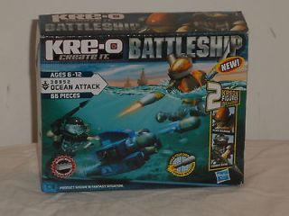 Kre o Battleship Ocean Attack 66 Piece Lego Building Set NEW SEALED
