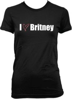 BRITNEY SPEARS   I Heart Britney   Girlie T Shirt top S M L XL Brand