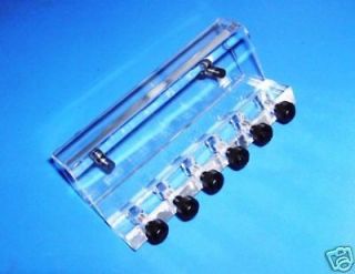The soft tube fixture mount for dosing pump for 6 tubes