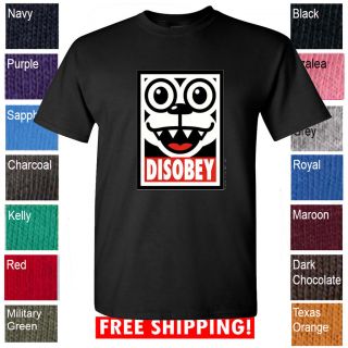 brand new Disobey Anonymous Funny guy Guy Mask T Shirt shirt ofwgkta
