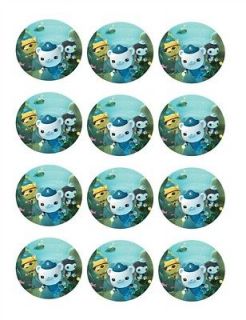 Bubble Guppies edible Cake & Cupcake toppers picture decorations sugar