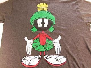 Mens T Shirt alien from bugs bunny cartoons gray size sz xL extra