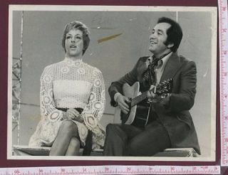 1970 Trini Lopez Carol Burnett Show Guitar Singer Photo