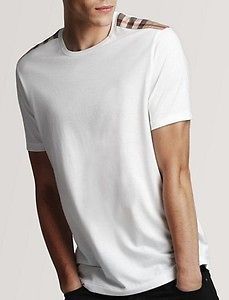 Authentic BURBERRY BRIT Mens T shirt Polo White M, L, XL, 2XL Short