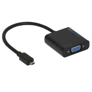Cable Matters Micro HDMI to VGA M/F Adapter in Black