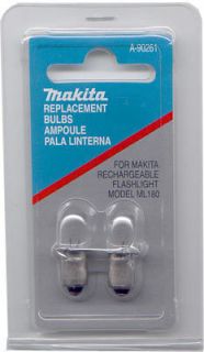 Makita A 90261 18 Volt Replacement Bulbs for ML180