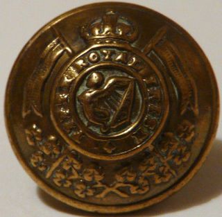 5th Royal Irish Lancers 23mm military button(SMITH & WRIGHT LIMITED
