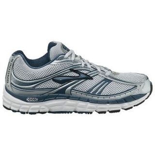Mens Brooks Addiction 10 Athletic Running Shoes White/Blue