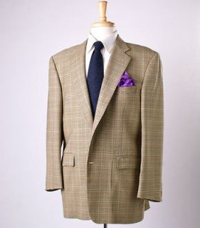 1195 BURBERRY LONDON Windowpane Check Wool Silk Sport Coat 42 R Side